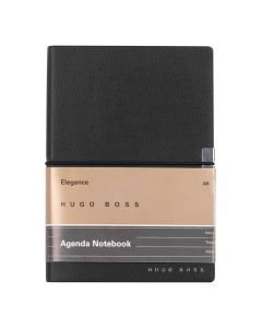 Hugo Boss Notizbuch Elegance Storyline A6 Black Agenda liniert