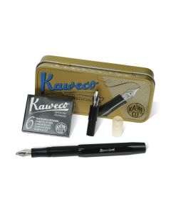 Kaweco Kalligrafiefüllfederhalter Set S Schwarz