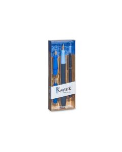 Kaweco Perkeo Kalligrafie-Set Blau