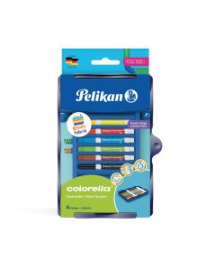 Pelikan Fasermaler Colorella Kreativfabrik in Universaletage 6 Stk.