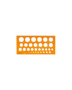 Rumold Kreisschablone 2810 270 x 130 x 2 mm