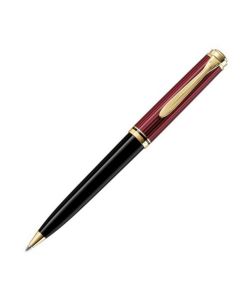 Pelikan Kugelschreiber Souverän K800 Schwarz-Rot