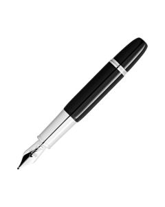 Montblanc Heritage Rouge et Noir Baby Füllfederhalter Schwarz 