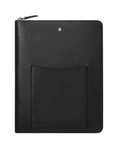 Montblanc Sartorial Schreibmappe mit Fach schwarz