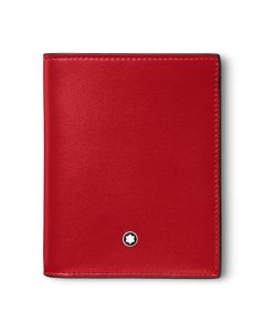 Montblanc Meisterstück Brieftasche Compact 6cc Coral