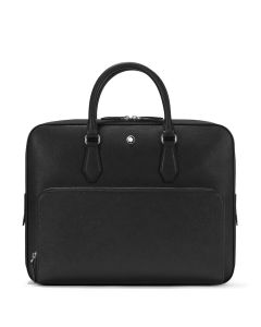 Montblanc Sartorial Dokumententasche Mittelgroß Schwarz