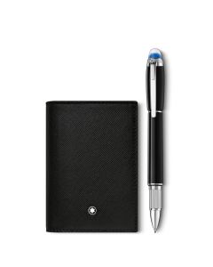 Montblanc Starwalker Precious Resin Fineliner mit Sartorial Visitenkartenetui im Set