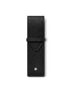 Montblanc Sartorial Etui für zwei Schreibgeräte schwarz