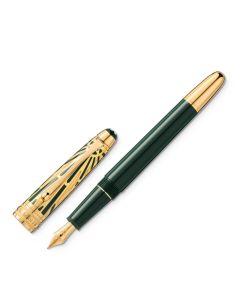 Montblanc Meisterstück The Origin Doué Classique Füllfederhalter Grün 