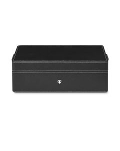 Montblanc Schreibtischbox für drei Schreibgeräte Schwarz