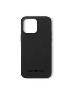 Montblanc Meisterstück Selection Smartphone Hülle Hardcover schwarz für iPhone 15 Pro Max