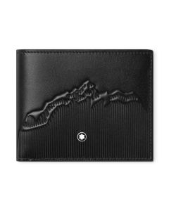 Montblanc Meisterstück 100 Jahre Capsule Brieftasche 6cc Schwarz