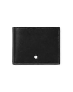 Montblanc Meisterstück Brieftasche 6cc mit 2 Sichtfenstern Schwarz