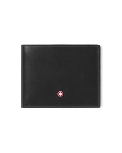 Montblanc Meisterstück 100 Jahre Capsule Brieftasche 6cc Schwarz/Coral