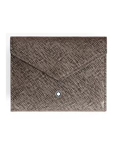Montblanc Sartorial Brieftasche Trio 6cc Gravel/Brick Red