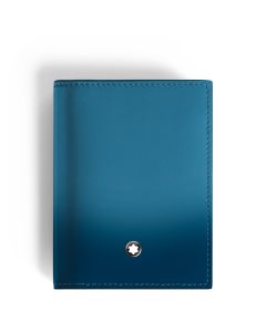 Montblanc Meisterstück Sfumato Kartenetui 4cc Smoky Blue