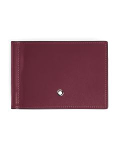 Montblanc Meisterstück Brieftasche 6cc mit Geldclip Cassis