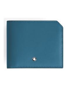 Montblanc Soft Brieftasche 6cc Smoky Blue