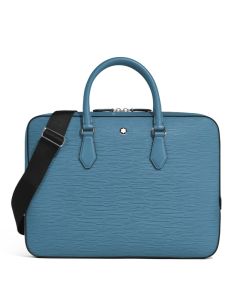 Montblanc 4810 Dokumententasche Schmal Smoky Blue