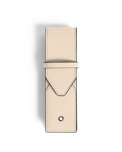 Montblanc Meisterstück Etui für zwei Schreibgeräte Cloudy Beige