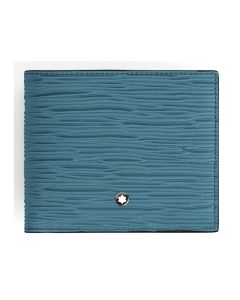 Montblanc 4810 Brieftasche 8cc Smoky Blue