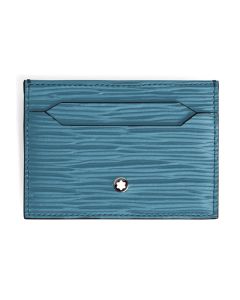 Montblanc 4810 Kartenetui 5cc Smoky Blue