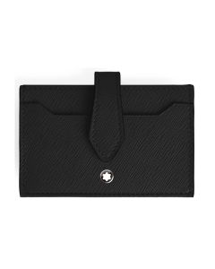 Montblanc Sartorial Kartenetui mit Lasche 5cc Schwarz