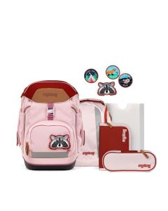 ergobag pack Schulranzen Set PfadfindBär 6tlg. Eco Hero-Edition