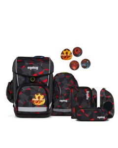 ergobag cubo light Schulranzen TaekBärdo 6-tlg.