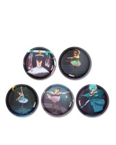 ergobag Klettie-Set Balletttänzerin 5tlg