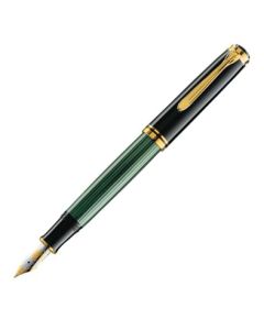 Pelikan Füllfederhalter Souverän Italic M800 grün-schwarz 