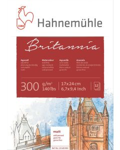 Hahnemühle Aquarellblock Britannia 17 x 24 cm matt