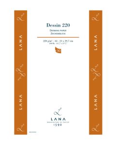 Hahnemühle Skizzenblock Lana Dessin DIN A5 220g/m²