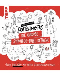 TOPP Kreativbuch: Sketchnotes die große Symbol Bibliothek
