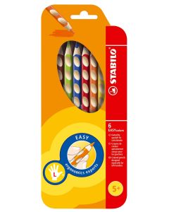 STABILO Farbstift EASYcolors Linkshänder 6er-Set