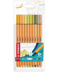 STABILO Fineliner Point 88 im 10er Kartonetui