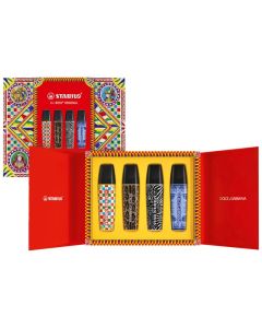STABILO Textmarker BOSS ORIGINAL x DOLCE&GABBANA 4er-Set