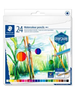 STAEDTLER Buntstifte 146 10C wassservermalbar 24 St