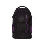 satch Schulrucksack pack Purple Hibiscus vorne