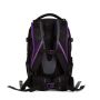 satch Schulrucksack pack Purple Hibiscus hinten